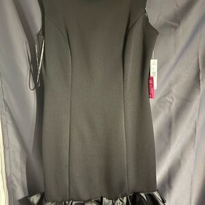 Elegant Black Sleeveless Dress